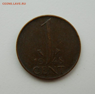 Нидерланды 1 цент 1948 г. до 18.08.22 - DSCN2225.JPG