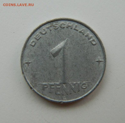 Восточная Германия 1 пфенниг 1952 г. "А" до 18.08.22 - DSCN2174.JPG
