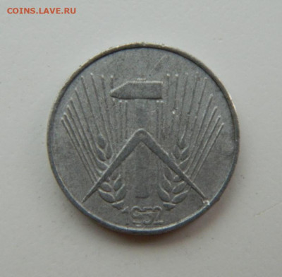 Восточная Германия 1 пфенниг 1952 г. "А" до 18.08.22 - DSCN2175.JPG