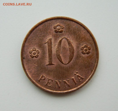 Финляндия 10 пенни 1938 г. до 18.08.22 - DSCN2227.JPG