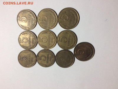 Погодовка СССР: 5 копеек 10 монет ФИКС - 5к ссср 10шт Р игорьфар.JPG