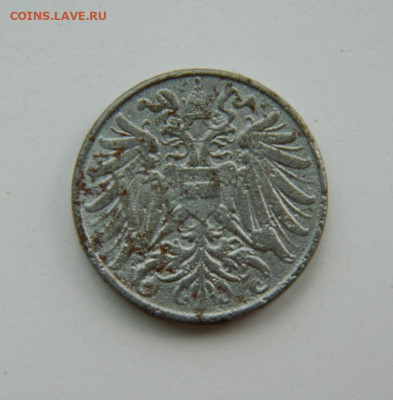 Австрия 2 геллера 1917 г. (Железо) до 23.08.22 - DSCN1814.JPG