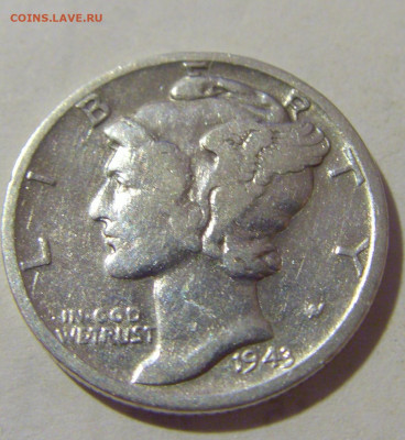10 центов 1943 США №1 24.08.2022 22:00 МСК - CIMG7935.JPG