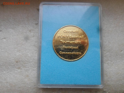 Бейсбол. Памятная медаль Турнир 1990 года Москва+3 знака - SAM_6614.JPG