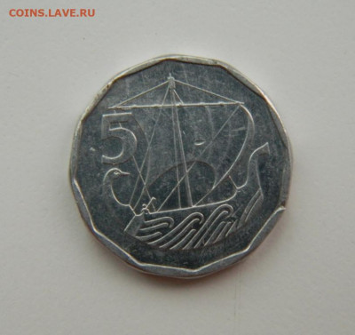 Кипр 5 милс 1981 г. (Парусник). до 23.08.22 - DSCN1611.JPG