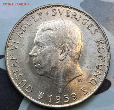 Швеция 5 крон 1959 Конституция до 22-00 23.08 - PXL_20220804_044057605.MP~2