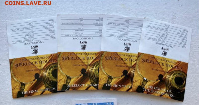 2 доллара 2007. Острова Кука. Приключения Шерлока Холмса - 3