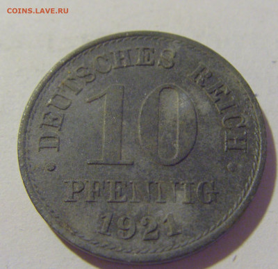 10 пфеннигов 1921 Германия №1 24.08.2022 22:00 МСК - CIMG8624.JPG