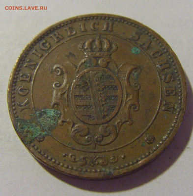 5 пфеннигов 1867 Саксония №1 24.08.2022 22:00 МСК - CIMG8750.JPG