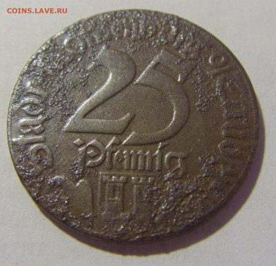Нотгельд 25 пф 1921 Роттенбург №2 27.08.2022 22:00 МСК - CIMG9732.JPG