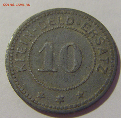 Нотгельд 10 пф 1918 Альгау №1 27.08.2022 22:00 МСК - CIMG9816.JPG
