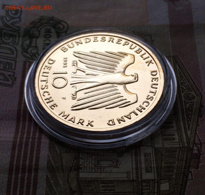 ФРГ. 10 евро. 2009 г.100 лет авиаперевозкам. Пруф. до 25.08 - 34