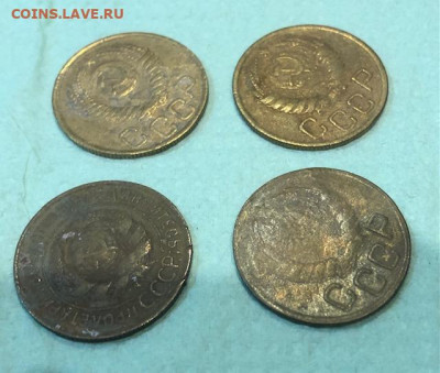 Ранние 3 копейки 4 монеты до 25.08 - 9a