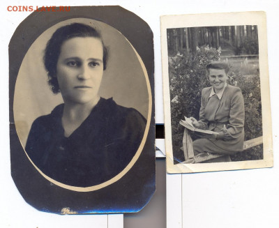 2 фото 1940-х годов - 2 фото 40-х 1