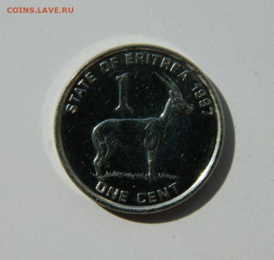 Эритрея 1 цент 1997 г. (Фауна) до 29.08.22 - DSCN2421.JPG