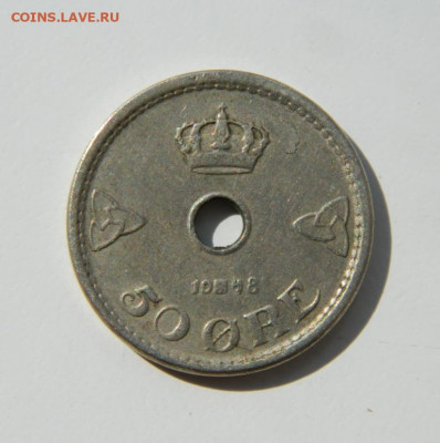 Норвегия 50 эре 1948 г. до 29.08.22 - DSCN2407.JPG