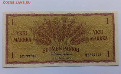 Финляндия 1 марка 1963г.26.08.22.22:00 - IMG-20220823-131639