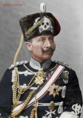 Пруссия. Император Вильгельм II. 5 МАРОК 1914 года. UNC. - 5Марок1914
