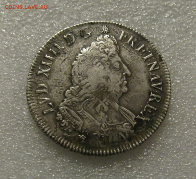 Королевство Франция. Людовик XIV. ½ ЭКЮ 1693 года. RR - Люд (3).JPG