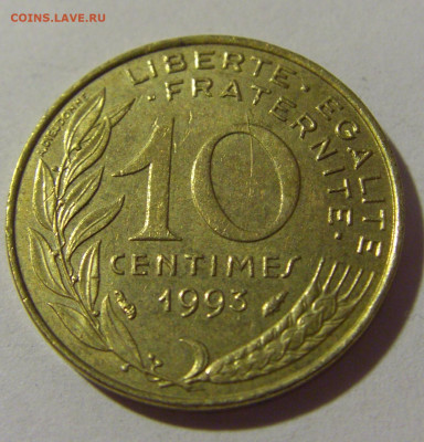 10 сантим 1993 Франция №1 02.09.2022 22:00 МСК - CIMG3909.JPG