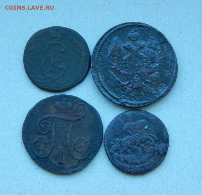 4 медных монеты РИ - DSCN8456.JPG