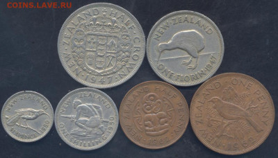 2 кроны 1947-62 г.  30.08.2022 г - Зеландия 1
