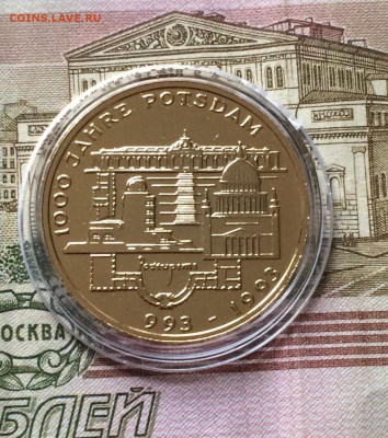ФРГ. 10 евро. 2009 г.100 лет авиаперевозкам. Пруф. до 31.08 - 30