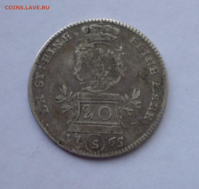 20 крейцеров 1765г. Ansbach До 22-00 31.08.22г. - P1060412.JPG