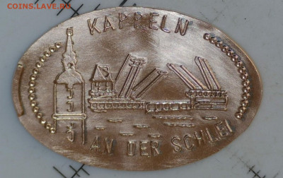 медный жетон из монеты Kappeln - 20220829-135135-529