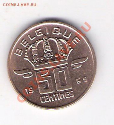 БЕЛЬГИЯ 50 сантим 1969, до 03.12.11 22-00мск. - сканирование0240