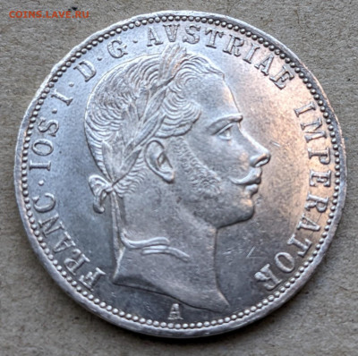 Австро-Венгрия 1 флорин 1861 до 22-00 02.09 - PXL_20220831_043311625~2