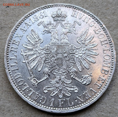 Австро-Венгрия 1 флорин 1861 до 22-00 02.09 - PXL_20220831_043255535~2