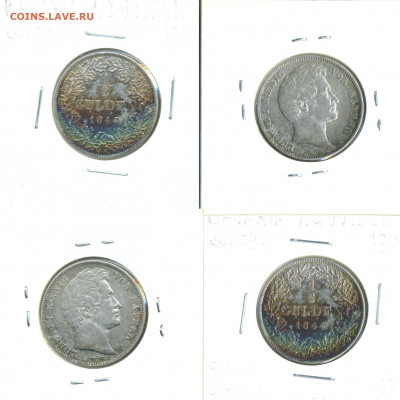 Бавария ½ гульдена, 1844 - Bavaria1_2g1844