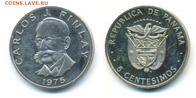Панама 5 сентесимо, 1975 - pan