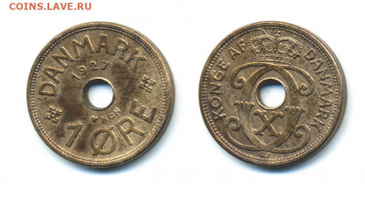 Дания 1 эре, 1927 - dan1927