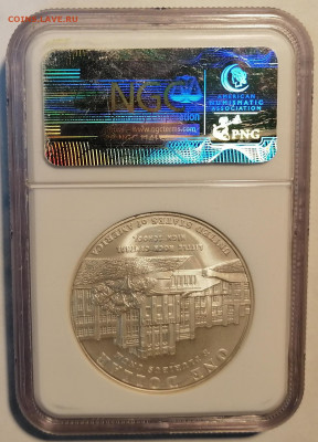 доллар 2007 США Литтл Рок ngc ms70 - 2