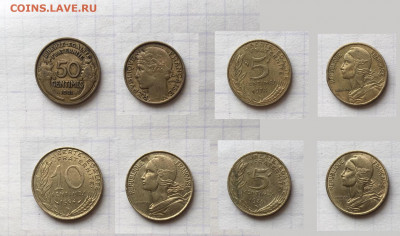 32 монеты Франции - 7.JPG