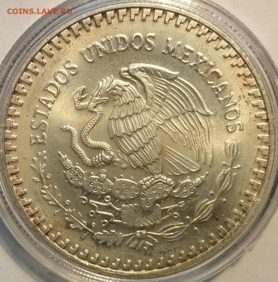 1 онза 1992 Мексика UNC Свобода - IMG_20220503_151827