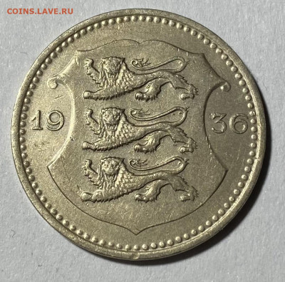 50 сентов (senti) 1936 года - IMG_3599