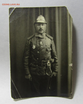старая фотография 1915 г "ПОЖАРНЫЙ" - IMG_1217.JPG