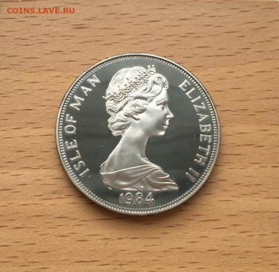 Шайба Остров Мэн 1 крона 1984 Спортивная Гимнастика Серебро - shajba_ostrov_men_1_krona_1984_sportivnaja_gimnastika_serebro_olimpijskie_igry_sport_pruf_proof (1)