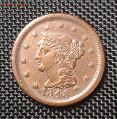 1 цент США 1848, до 12.09. - 20220905_213641