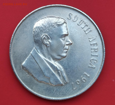 Южно-Африканская республика, 1 ранд, 1967 г, до 10.09 - IMG_20220906_184629