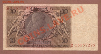ГЕРМАНИЯ.20-РЕЙХСМАРОК.1929.СОХРАН.--до.1.12.11-22:00 МСК. - ГЕРМАНИЯ20-МАРОК.1929.