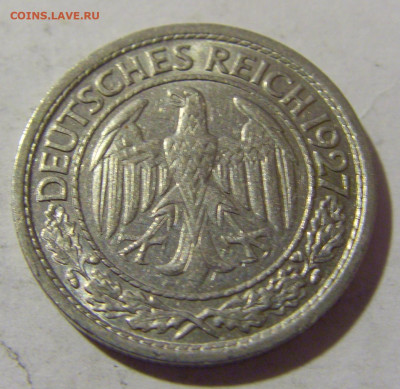 50 пфеннигов 1927 А Германия №1 15.09.2022 22:00 МСК - CIMG1165.JPG