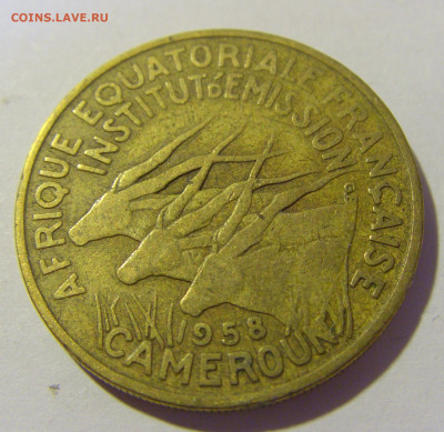25 франков 1958 Камерун №1 16.09.2022 22:00 МСК - CIMG1441.JPG