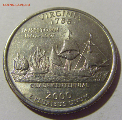 25 центов 2000 D Виргиния США №1 16.09.2022 22:00 МСК - CIMG1686.JPG