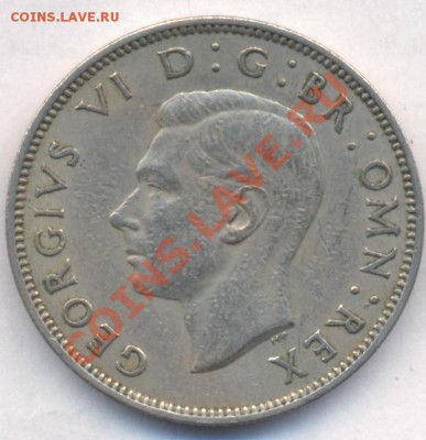 Великобритания 2 шиллинга 1948 г. До 30.11.11 г. 21-00 МСК. - 2 шиллинга.1
