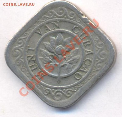 Нид. Кюрасао 5 центов 1948 г.До 30.11.11 г. 21-00 МСК. - Кюракао