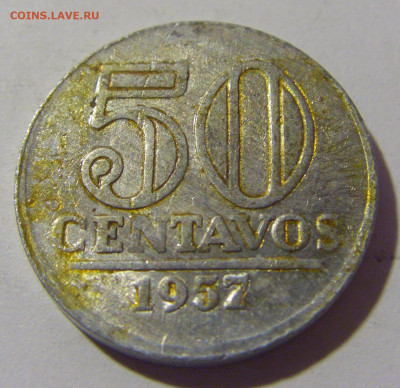 50 сентаво 1957 Бразилия №1 16.09.22 22:00 М - CIMG1752.JPG